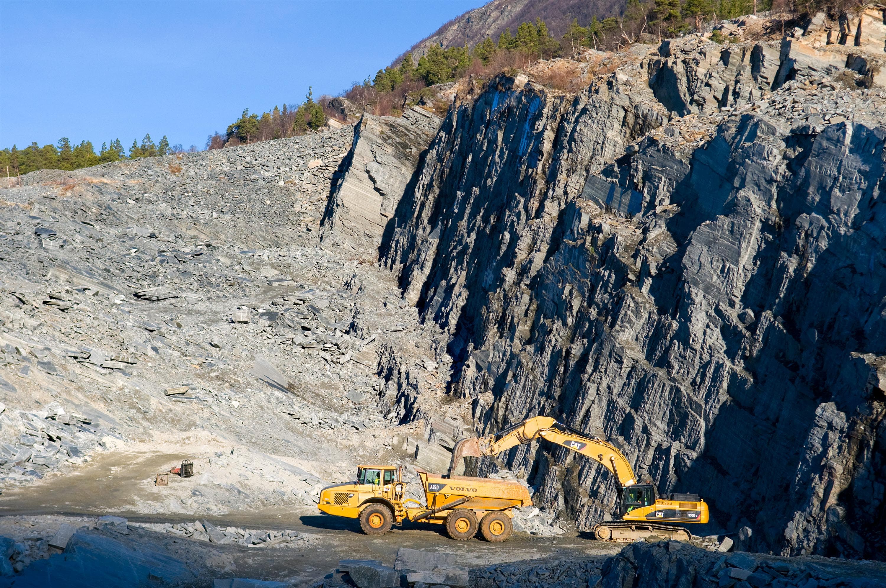 Klevanbruddet – Oppdal Sten sitt steinbrudd